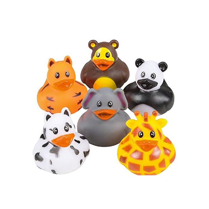 Zoo Animal Rubber Ducks | MINA&#xAE;