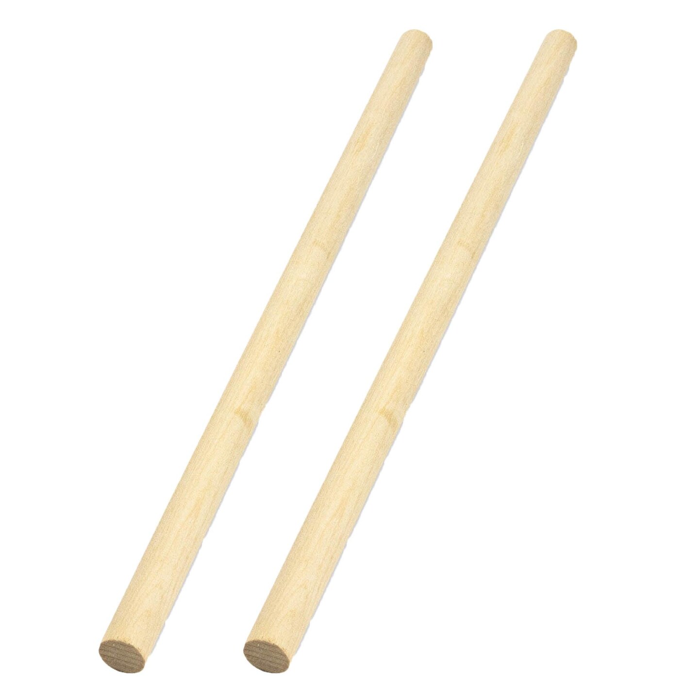 Wood Dowels, 1/2&#x22;, 25 Per Pack, 2 Packs
