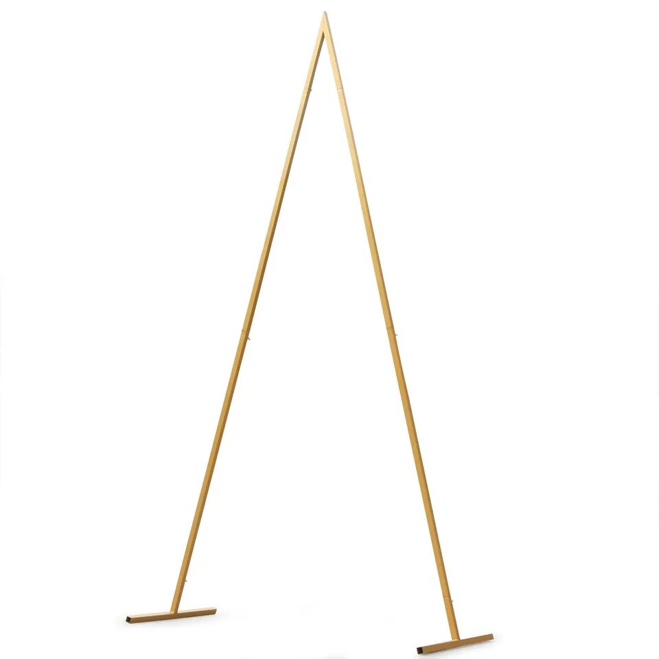 Triangle Metal Arch Backdrop Stand for Wedding Decor