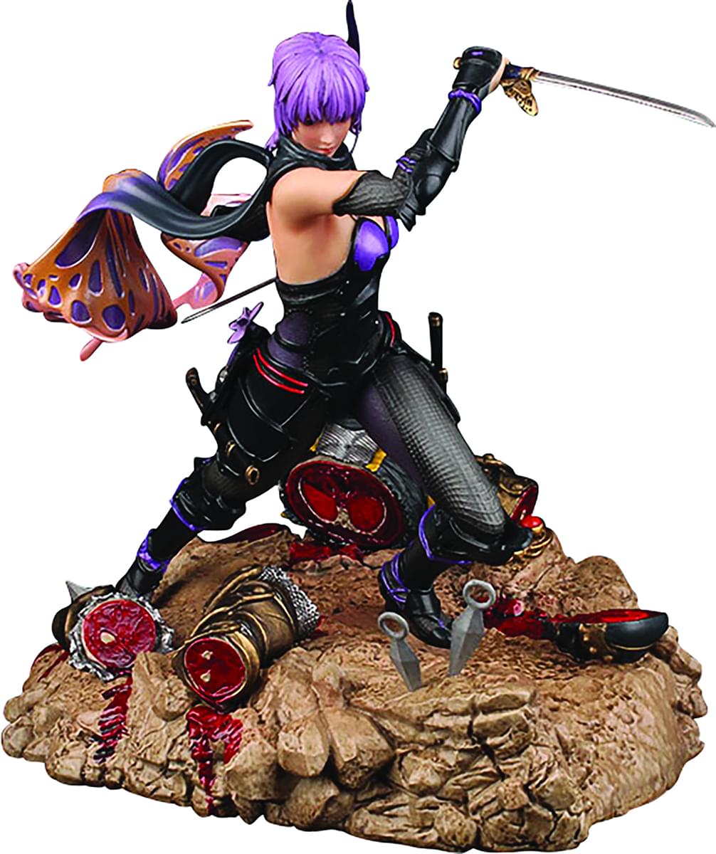Ninja Gaiden 3: 13&#x22; 1:6 Scale Ayane Resin Statue With LED Lighting