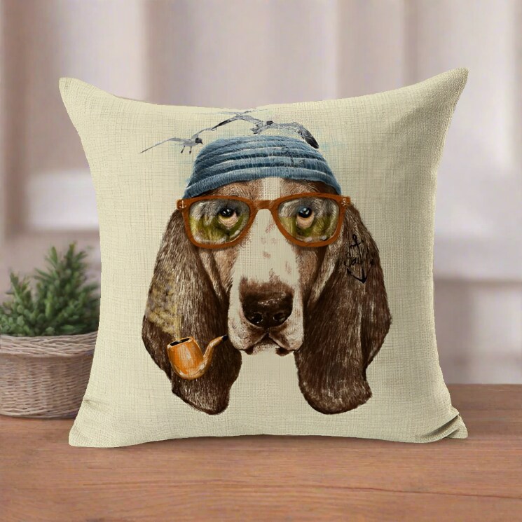Basset hound pillows 2025