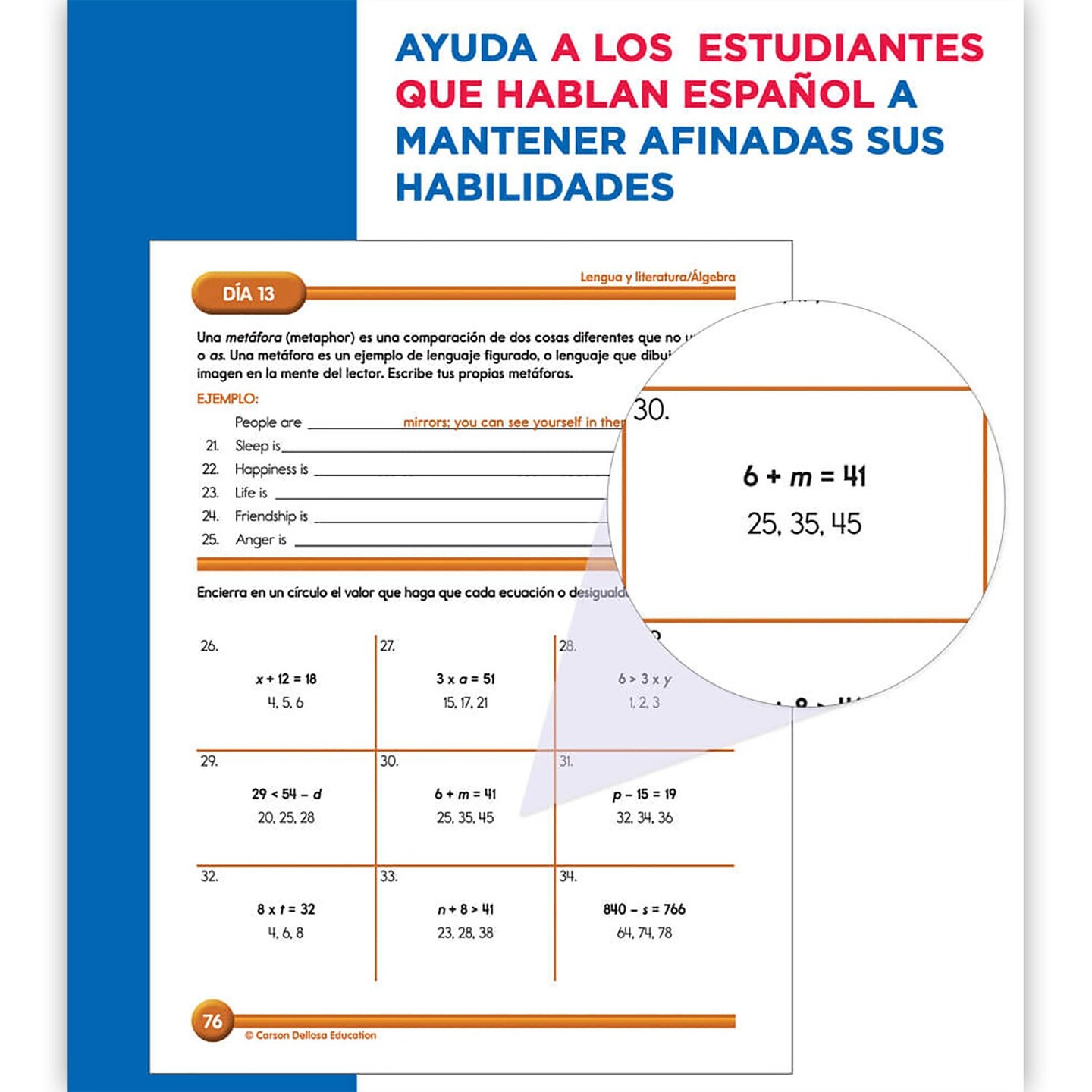Summer Bridge Activities Spanish, Grade 5-6