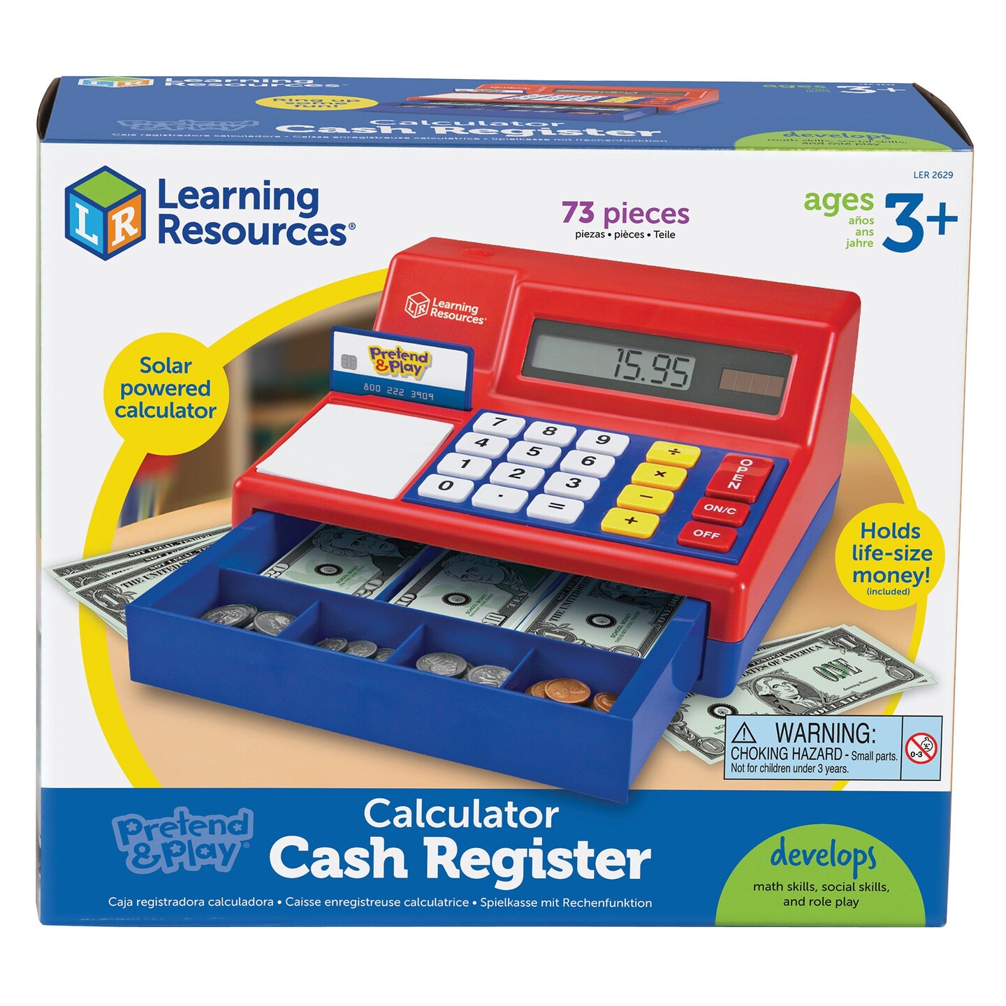 Pretend &#x26; Play&#xAE; Calculator Cash Register