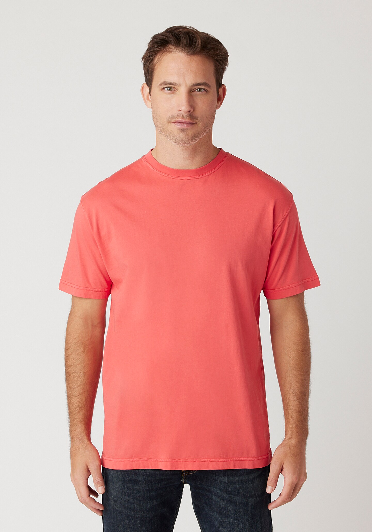 crew neck unisex short sleeve classic tee
