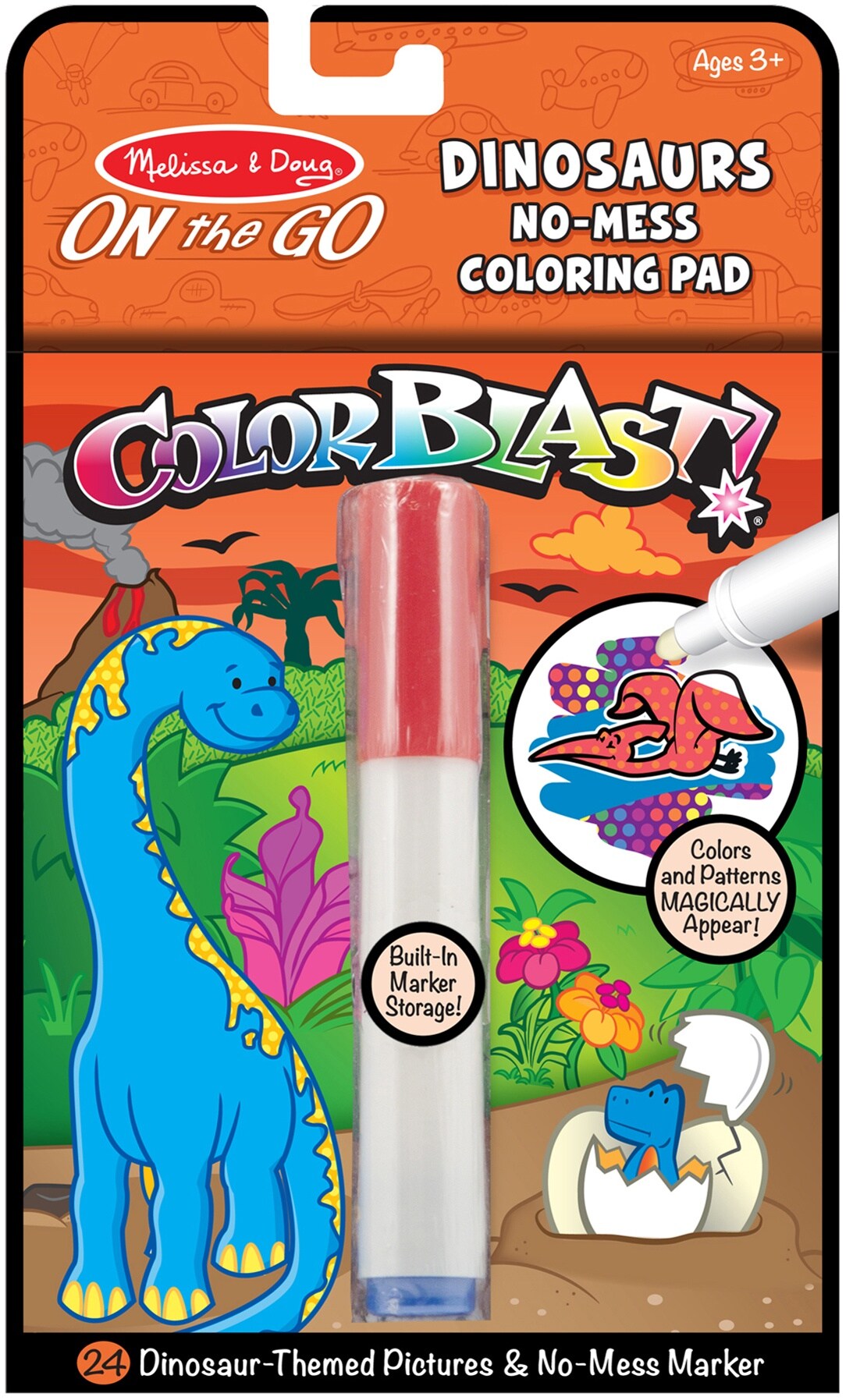Melissa &#x26; Doug On The Go ColorBlast!-Dinosaur