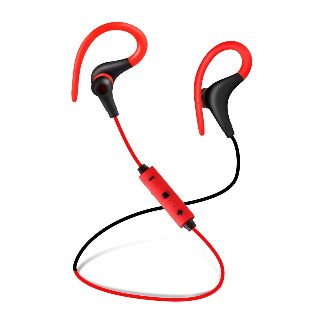 Wireless Headsets V4.1 Sport In-Ear Stereo Headphones Sweat-Proof Noise Canceling Earphones Back-Headphone