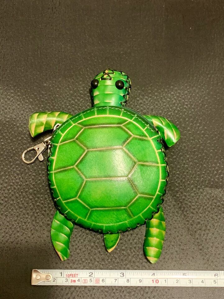 Sea Turtle Turtle Coin Purse Sea Turtle Purse Organic Cotton Coq En Pâte