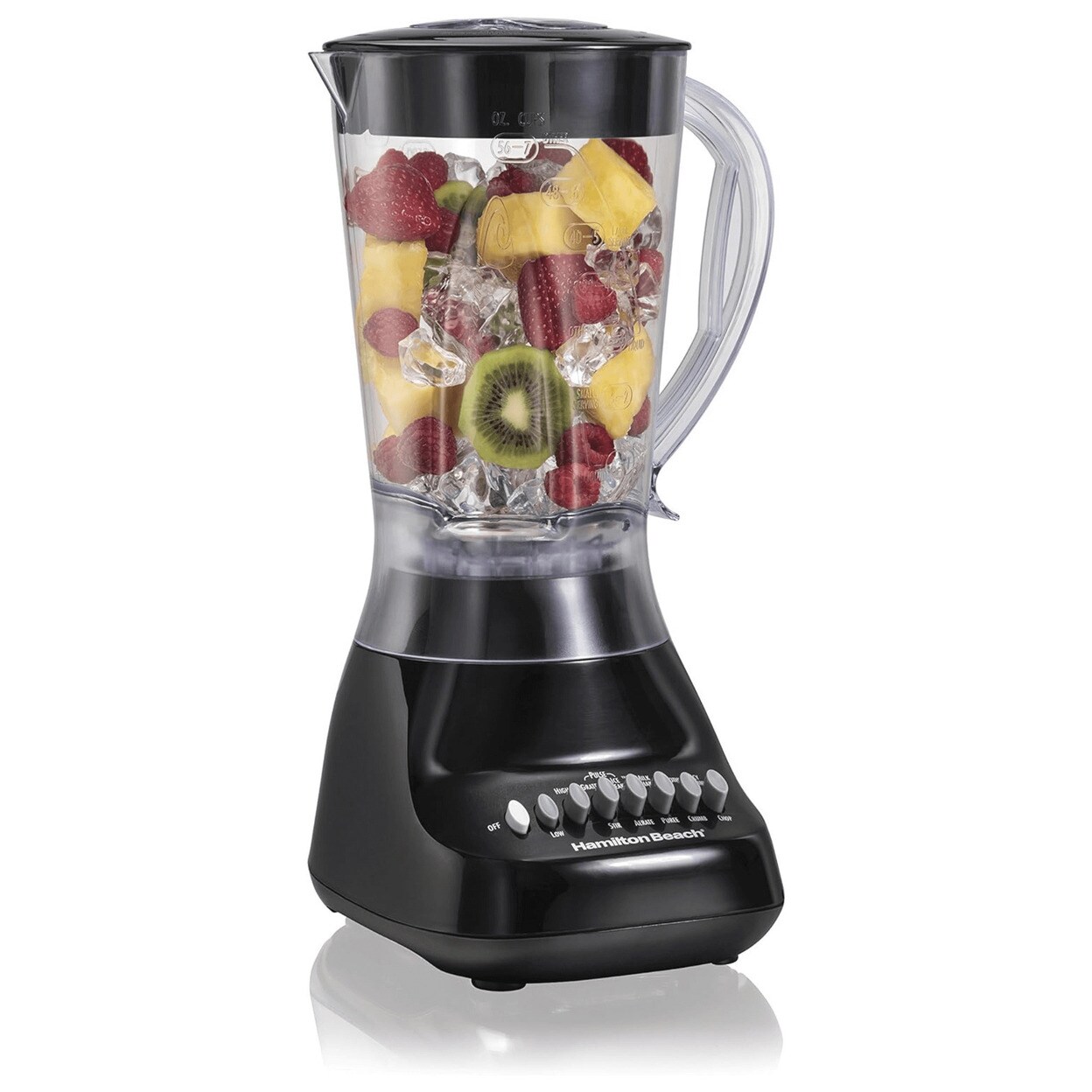 Hamilton Beach   10-Speed Plastic Jar Smoothie Blender