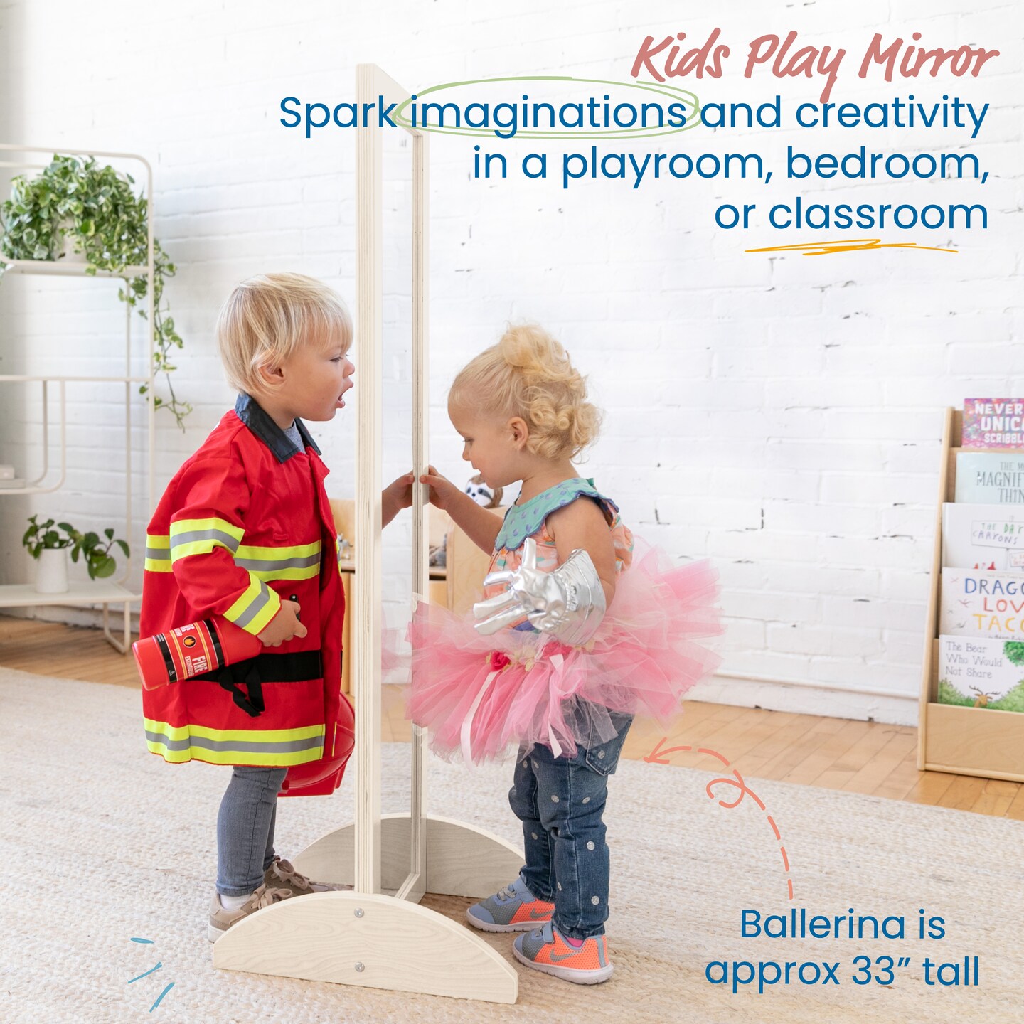 Double-Sided Bi-Directional Mirror, Kids Furniture