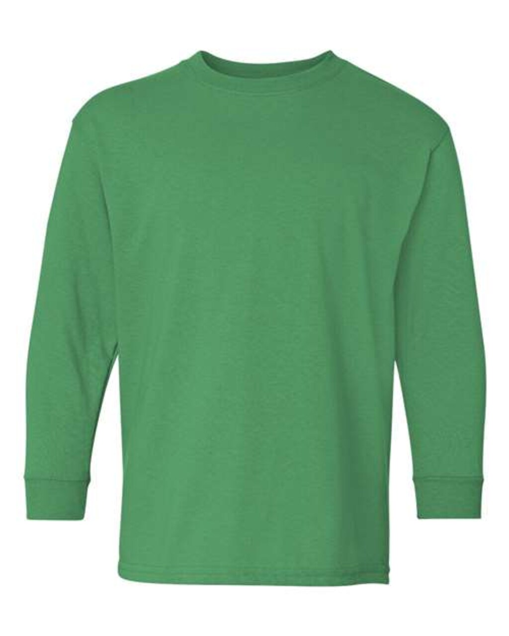 24 Pack: Heavy Cotton Youth Long Sleeve T-Shirt | 100% Cotton