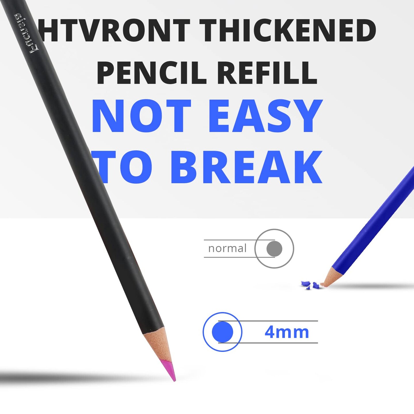 72 Colored Pencils - Colored Pencils for Adult Coloring, No Break Coloring Pencils, Vibrant Color, Easy to Sharpen Color Pencils, Includes Sketch Pencil, Sharpener, Eraser, Extender