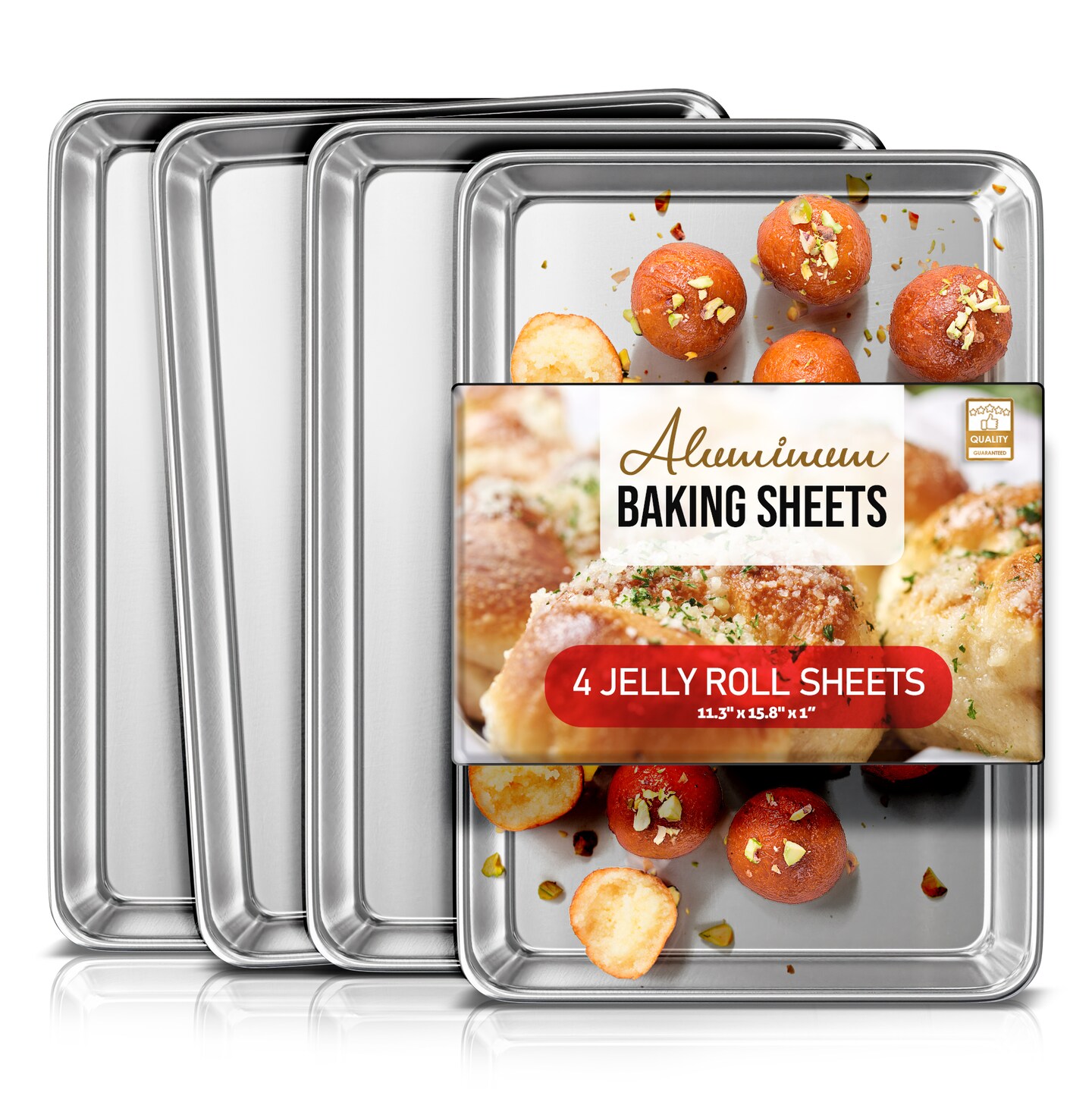 EATEX Aluminum Large Baking Sheet Pan, Steel Nonstick Cookie sheet