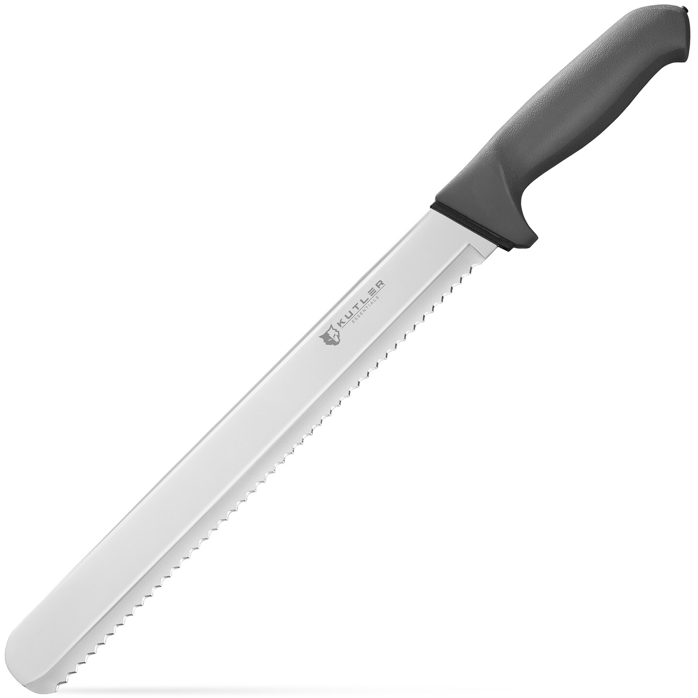 KUTLER Professional Bread Knife and Cake Slicer with Serrated Edge - Ultra-Sharp Stainless Steel Cutlery