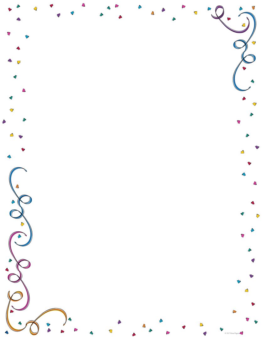 Great Papers! Party Elements Stationery Letterhead, Invitations and Announcements, Printer Friendly, 8.5"x11", 80 Pack