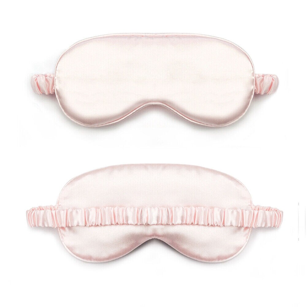 Kitcheniva Smooth Padded Double Sided Satin Travel Sleep Eye Mask Cover