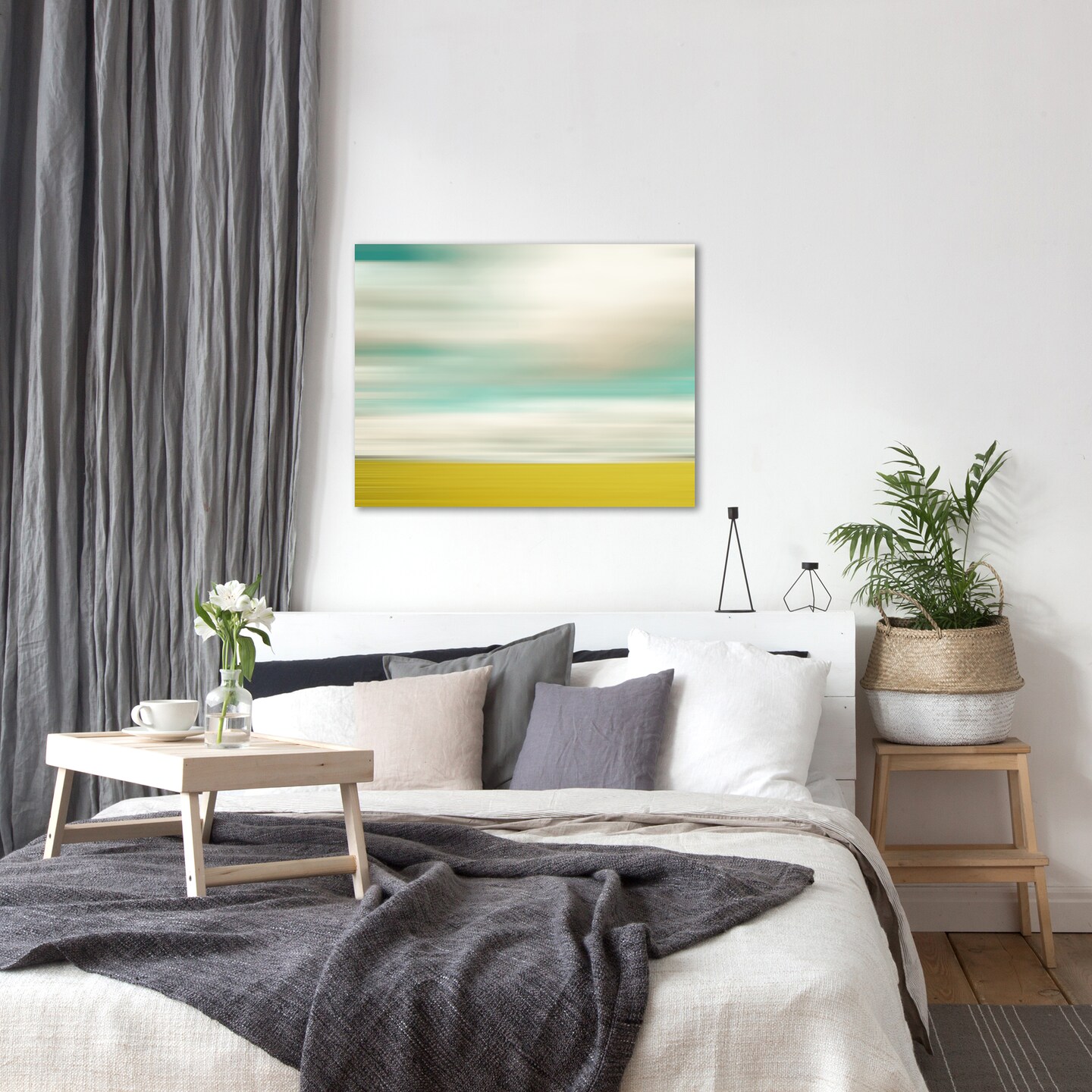 Landscape No  by Annie Bailey  Gallery Wrapped Canvas - Americanflat
