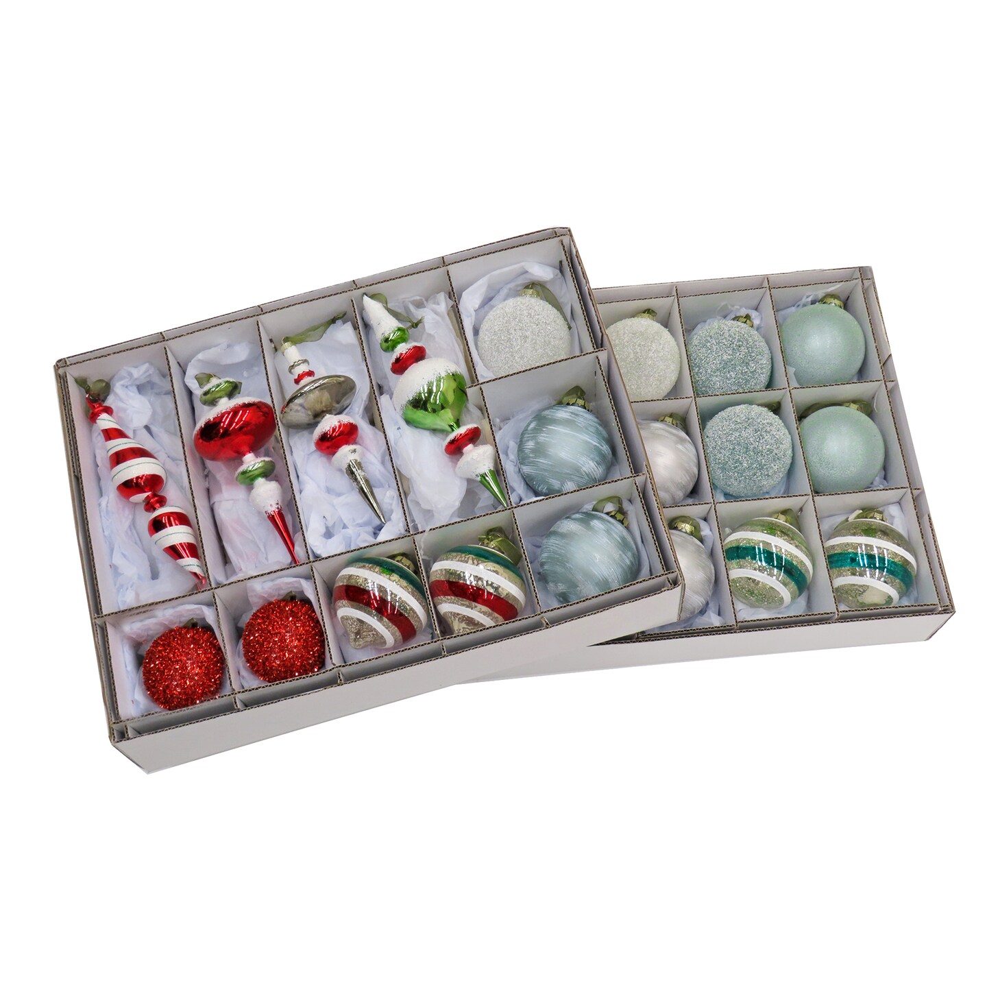 National Tree Company 24 Piece HGTV Home Collection Nostalgic Traditions Ornaments