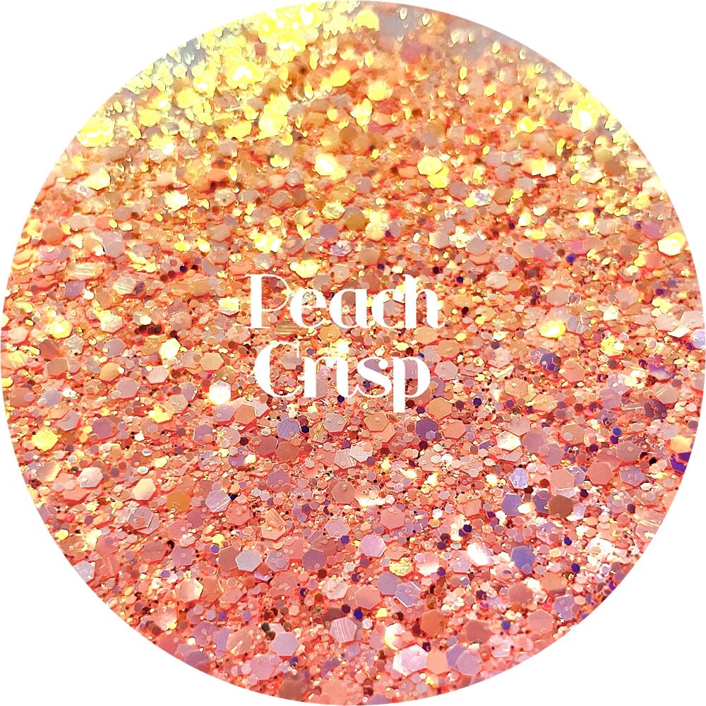 Polyester Glitter - Peach Crisp by Glitter Heart Co.&#x2122;