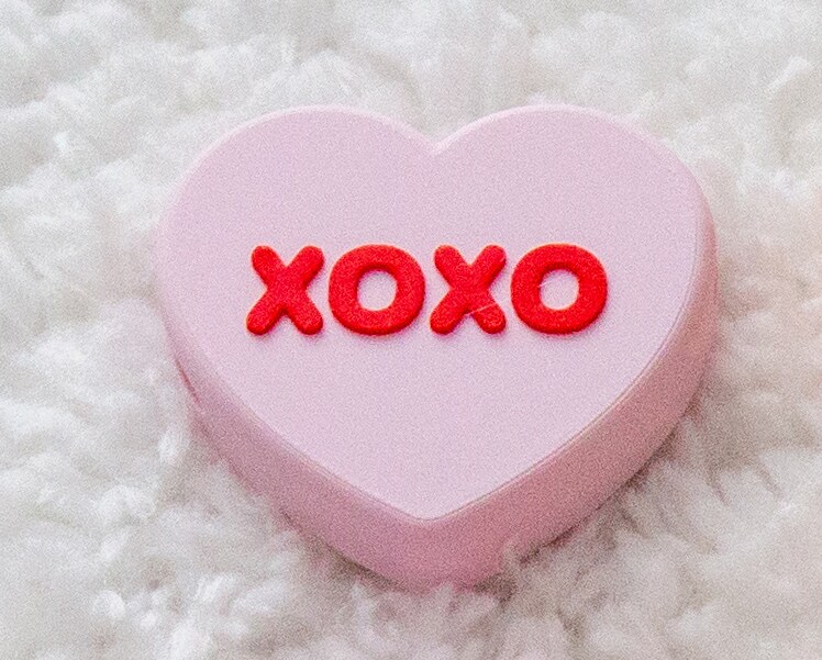 Custom candy hearts on sale