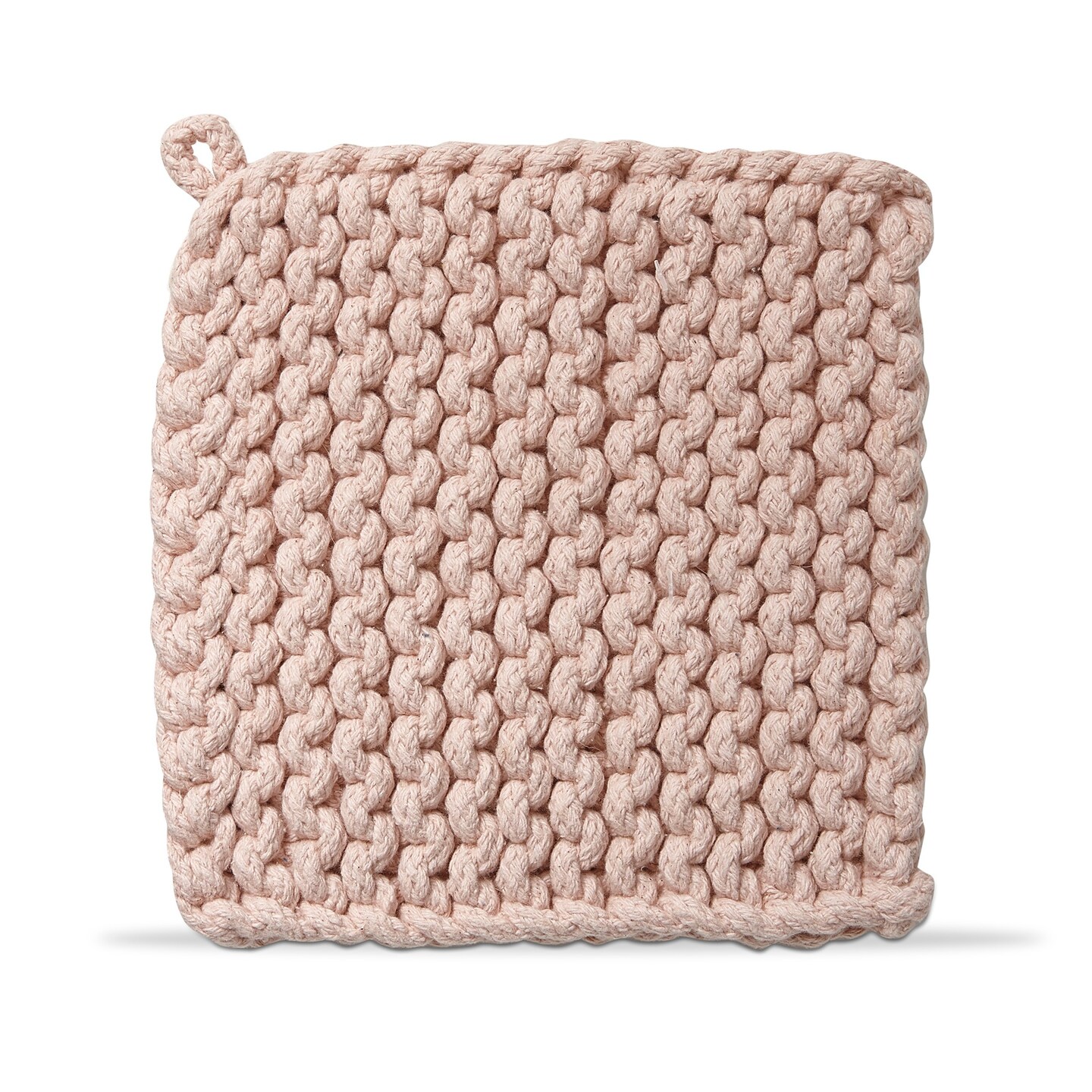 Crochet Trivet Potholder Blush