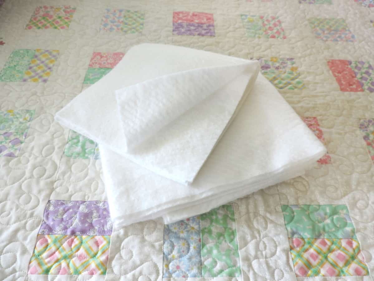 Warm & White Cotton 45x 60 Batting – Keepsake Quilting