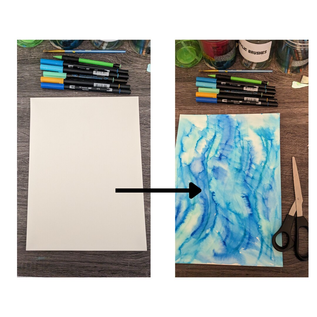 How to make Watercolor Flowers image 2