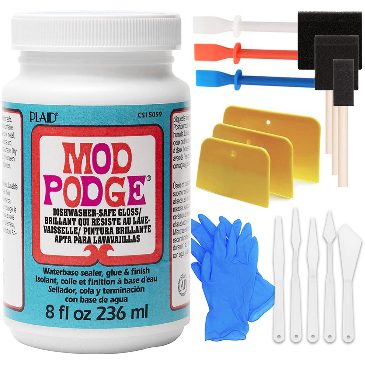 Mod Podge® Dishwasher Safe Gold Glitter