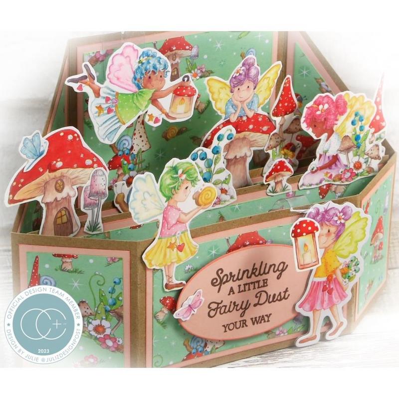 Fairy Wishes Chipboard Ephemera - Craft Consortium