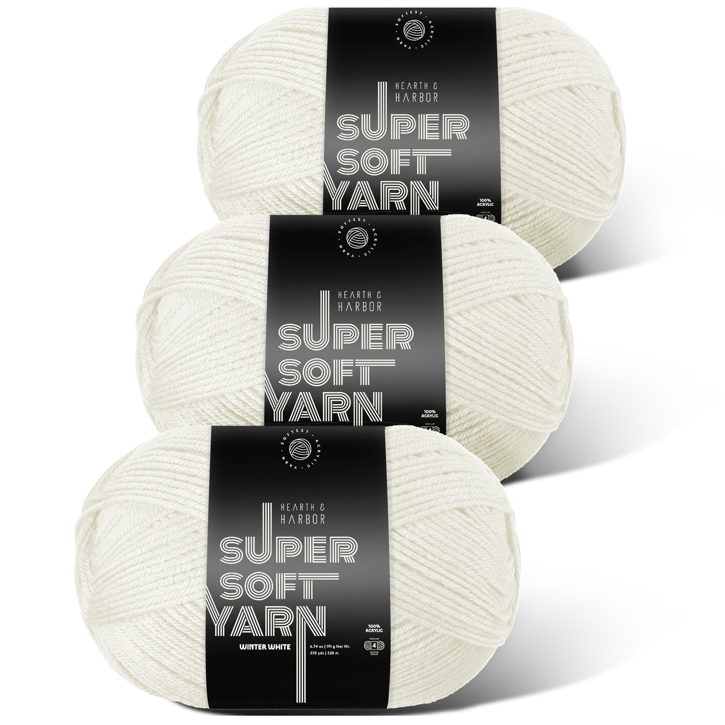 Hearth &#x26; Harbor Acrylic Yarn Skeins