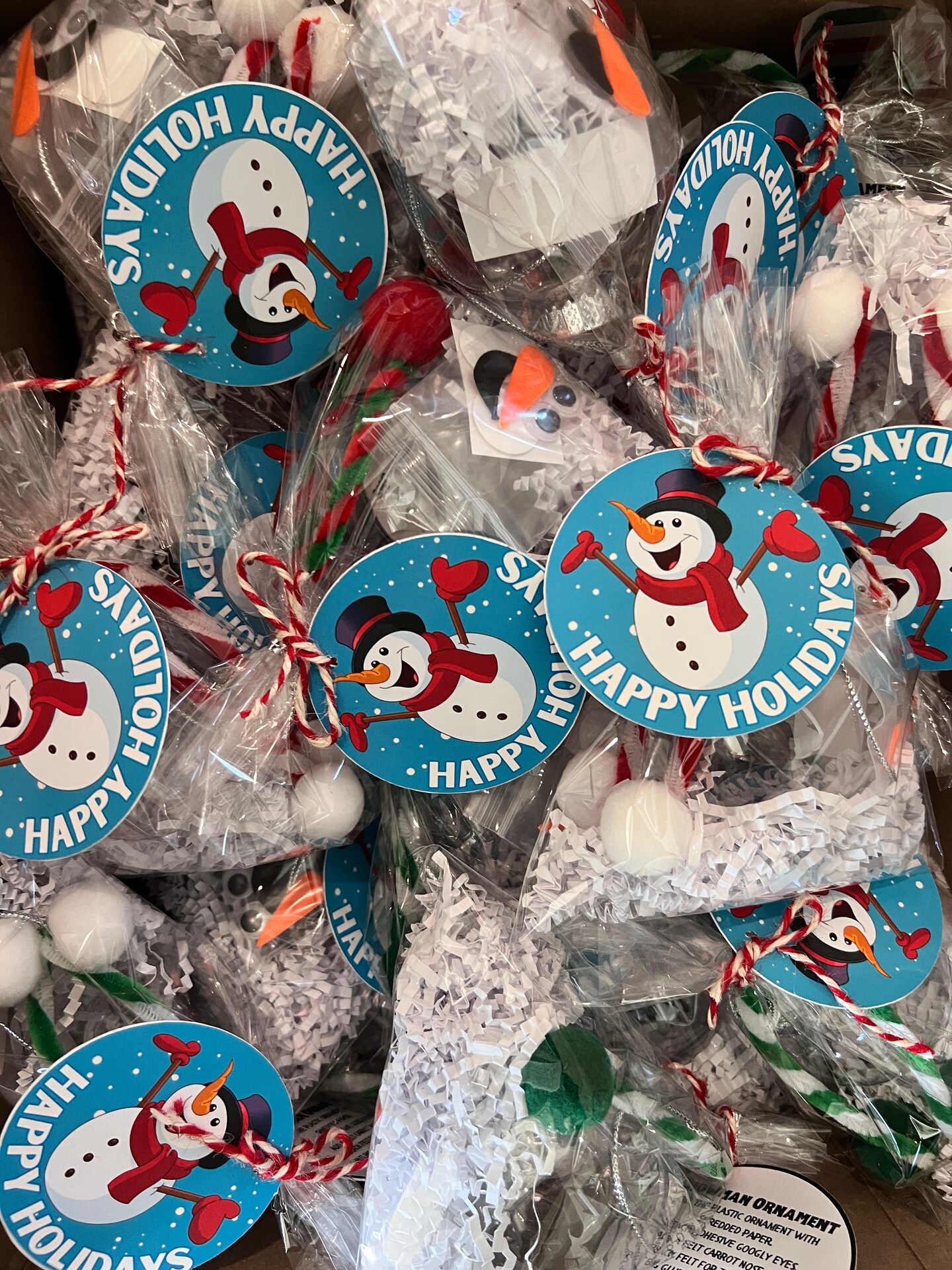 SNOWMAN ORNAMENTS DIY KitBULK PACK FOR CLASS FAVORS MakerPlace by Michaels