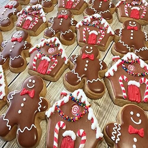 Happy Gingerbread Man Cookie Cutter, Large 5.25&#x22; by Ann Clark Cookie Cutters
