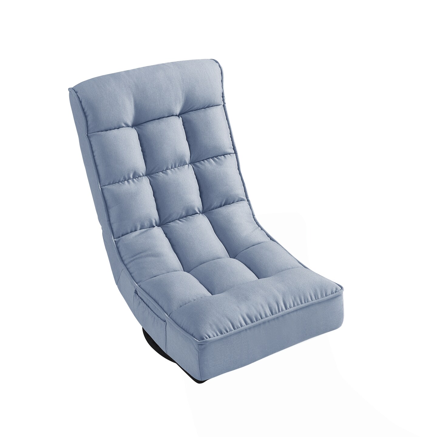 Hutson Linen Recliner/Floor Chair With 3 Adjustable Positions