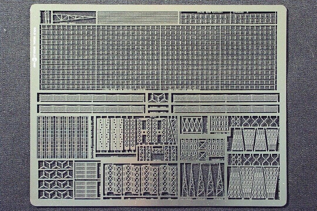 Gold Medal Models 1/500 Gold Medal Models IJN Aircraft Carrier Photo Etch Set Plastic Model