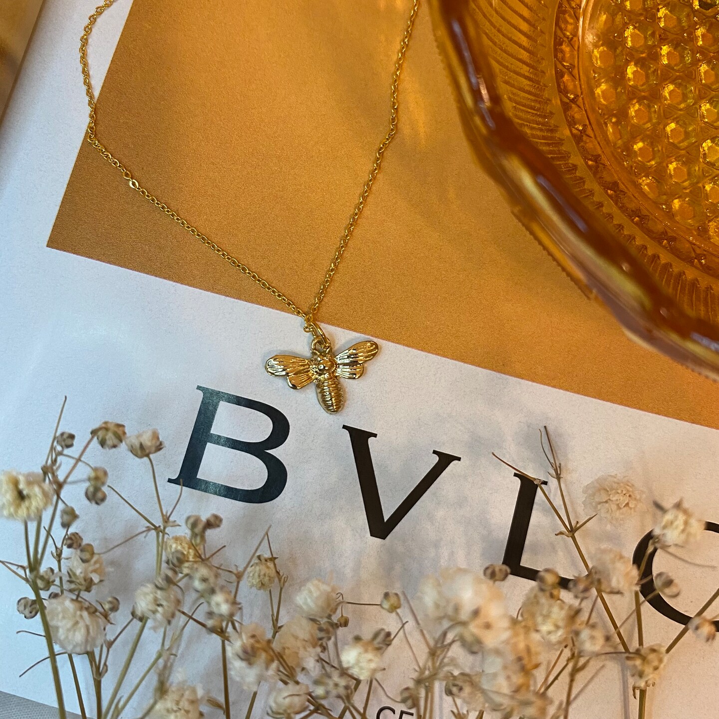Cristina Sabatini Bumblebee Necklace on Marmalade | The Internet's Best  Brands