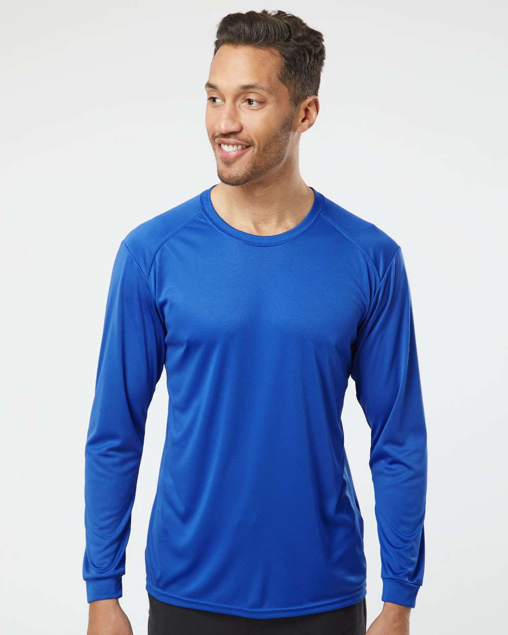 Paragon® Long Islander Performance Long Sleeve T-Shirt, Ultra Polyester Dry Fit Multicolor Men’s Tee