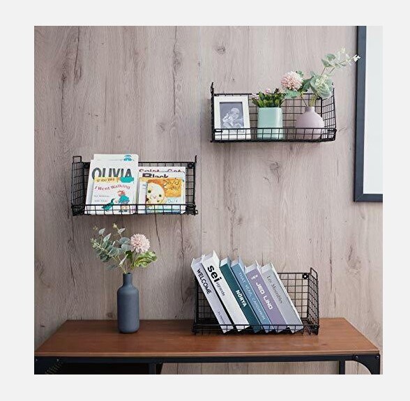 Food Storage Organizer With 3 Handles Stackable Pantry Baskets