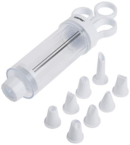 Cupcake Injector/Decorating Icing Set, 9-Piece Set, Stainless Steel, Multicolor