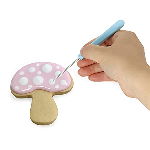 4 Pieces Sugar Stir Needle Scriber Needle Cookie Decorating Supplies Tool 5.2 Inches