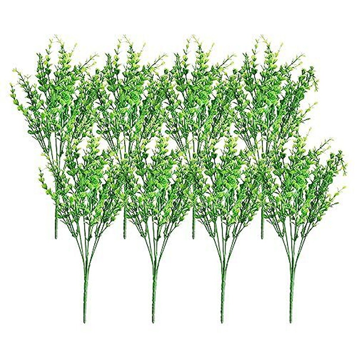 UV Resistant Artificial Greenery Plant 8 pcs