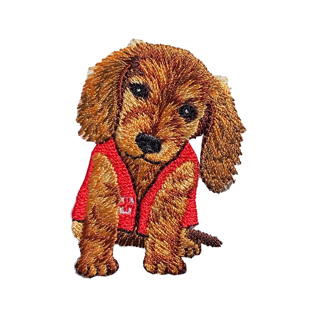 EMT Dachshund, Puppy Dog, Medical, Embroidered, Iron on Patch