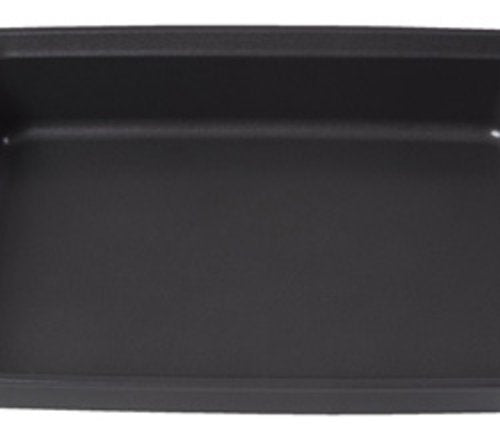 Bakeware Oven Lovin' Nonstick Loaf Pan, 9-Inch by 5-Inch Steel Pan, Gray with Orange Handles