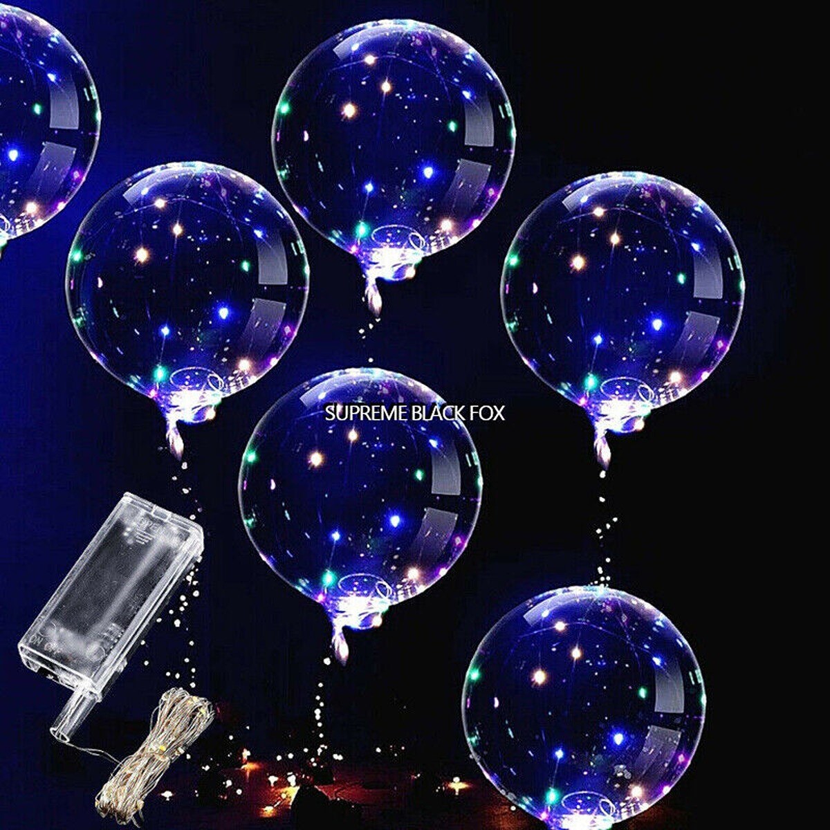10 Inches Unique LED Bobo Balloons Light Up