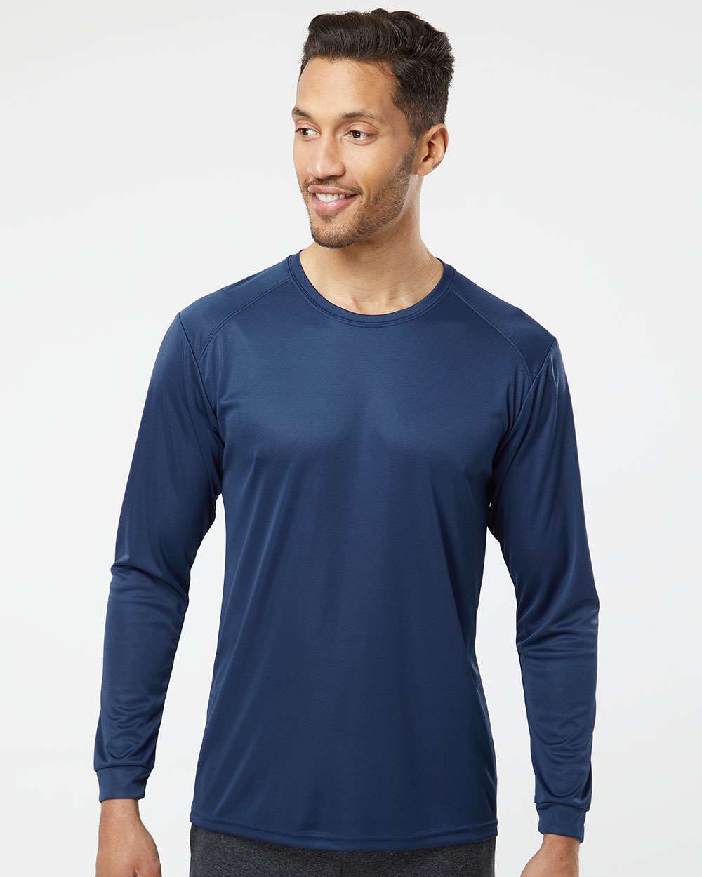 Paragon® Long Islander Performance Long Sleeve T-Shirt, Ultra Polyester Dry Fit Multicolor Men’s Tee