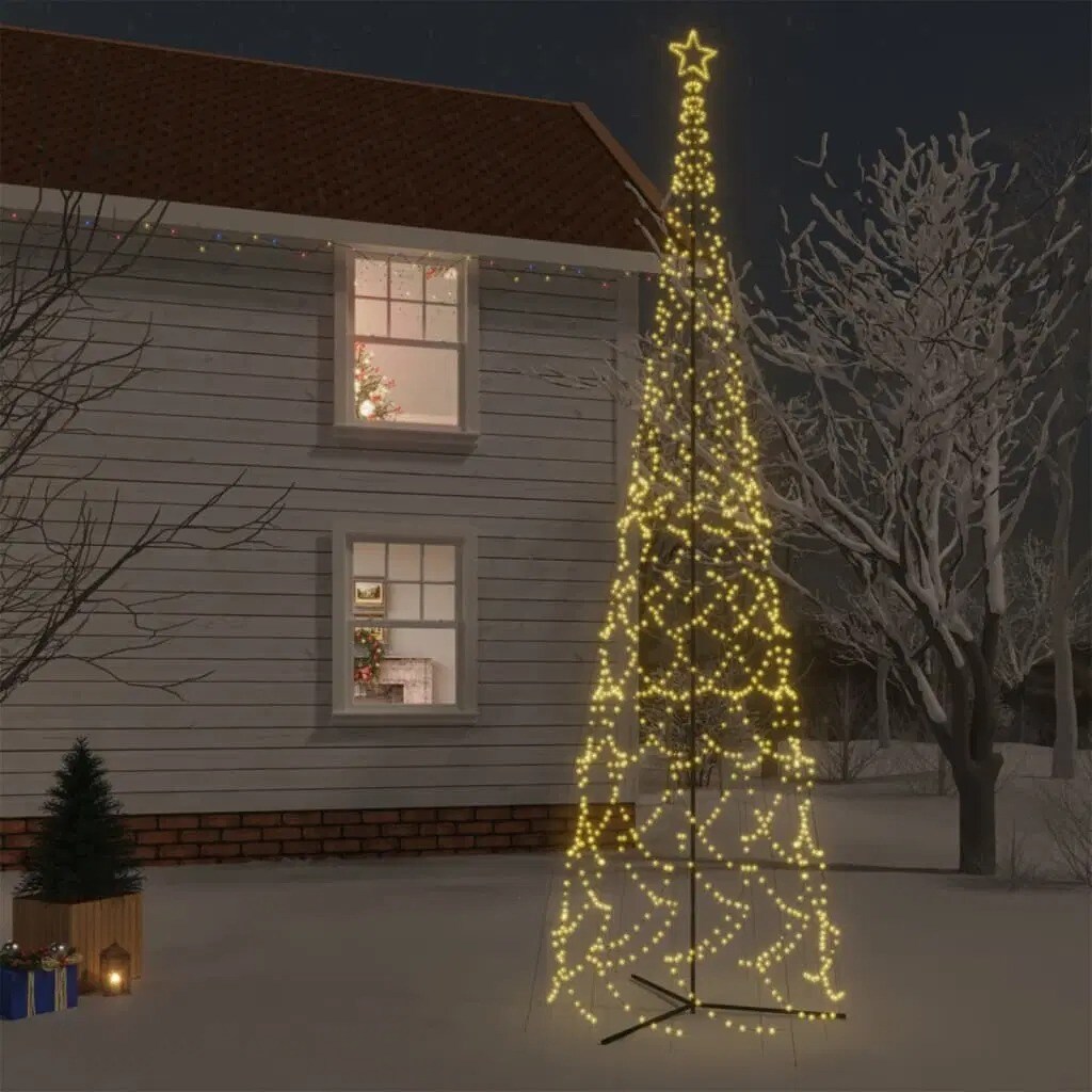 Christmas Cone Tree Warm White 3000 LEDs