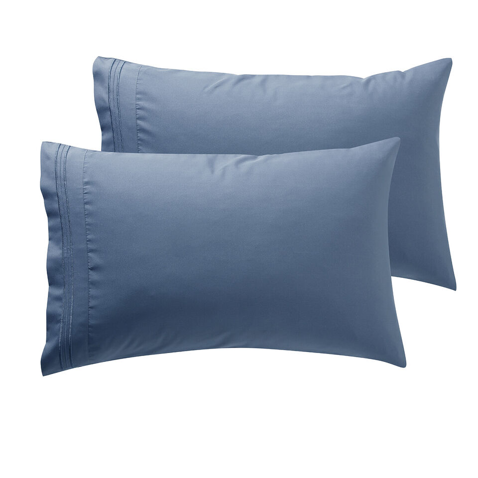 Pillow Case Set Standard or King Pillowcase Set of 2 Pillowcases