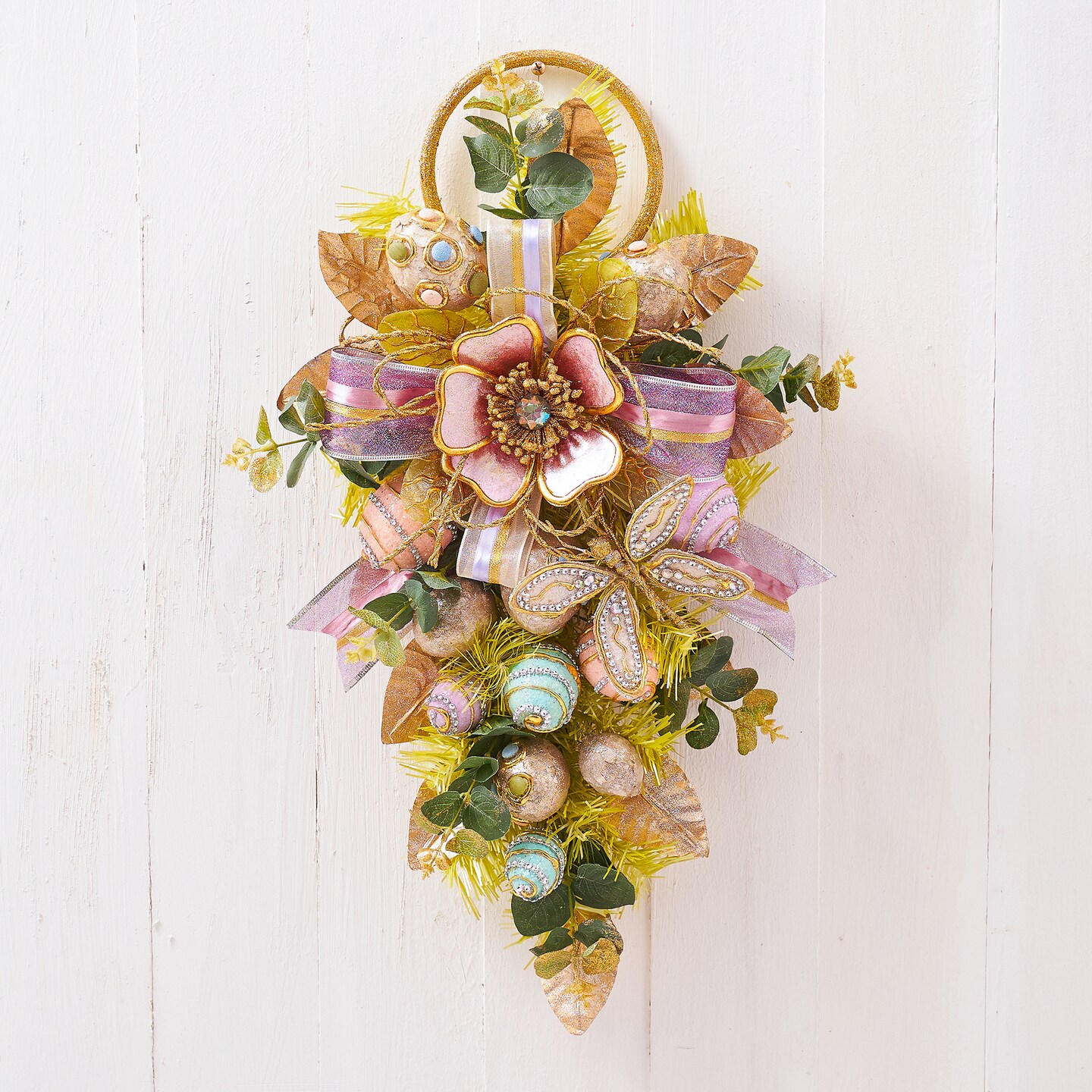 Easter Decorations - Easter Elegant Premium Handcrafted Swag