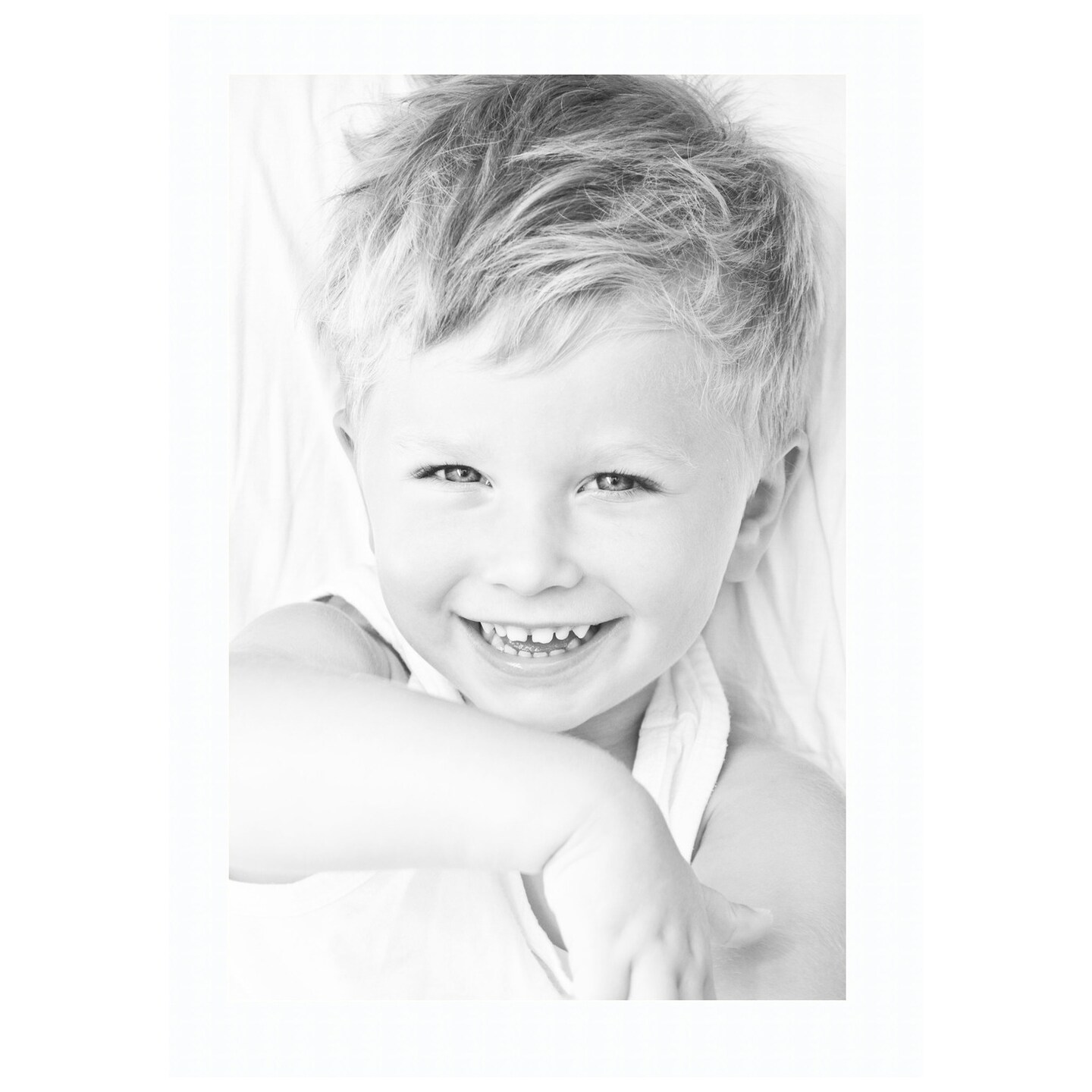 Custom Super White Mat, Available in Image Sizes 4x4" to 20x32", Outside Size is 4" Larger Than Image Size