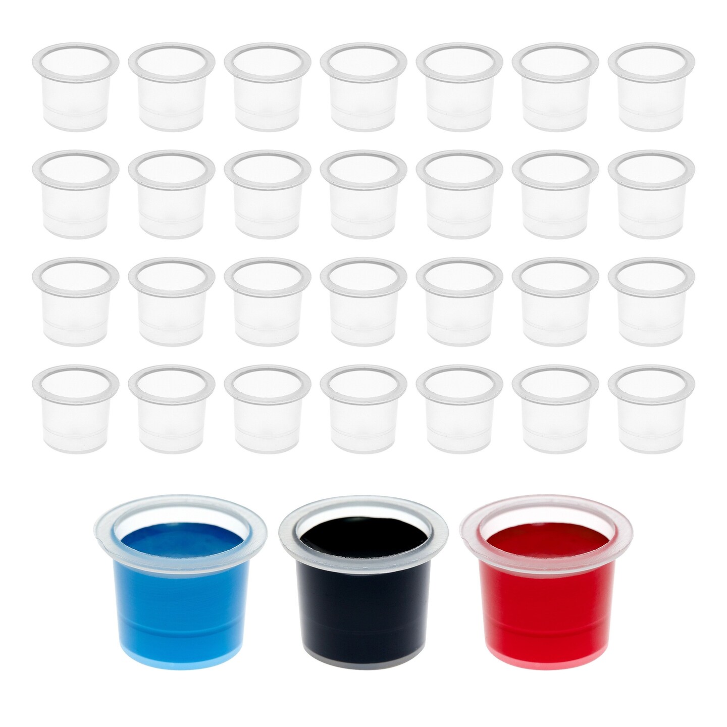 Tattoo Ink Cups, Anghie 500PCS Dispoable Large Tattoo Ink Cups Pigment Cups  #15 Lagre Tattoo Ink Caps for Tattoo Ink, Tattoo Machines, Tattoo Supplies,  Tattoo Kits : Amazon.in: Beauty