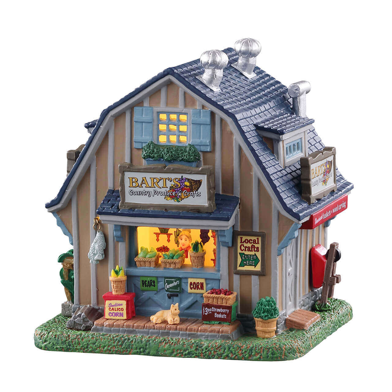 Lemax© Harvest Crossing Village™: Bart's Country Produce & Crafts