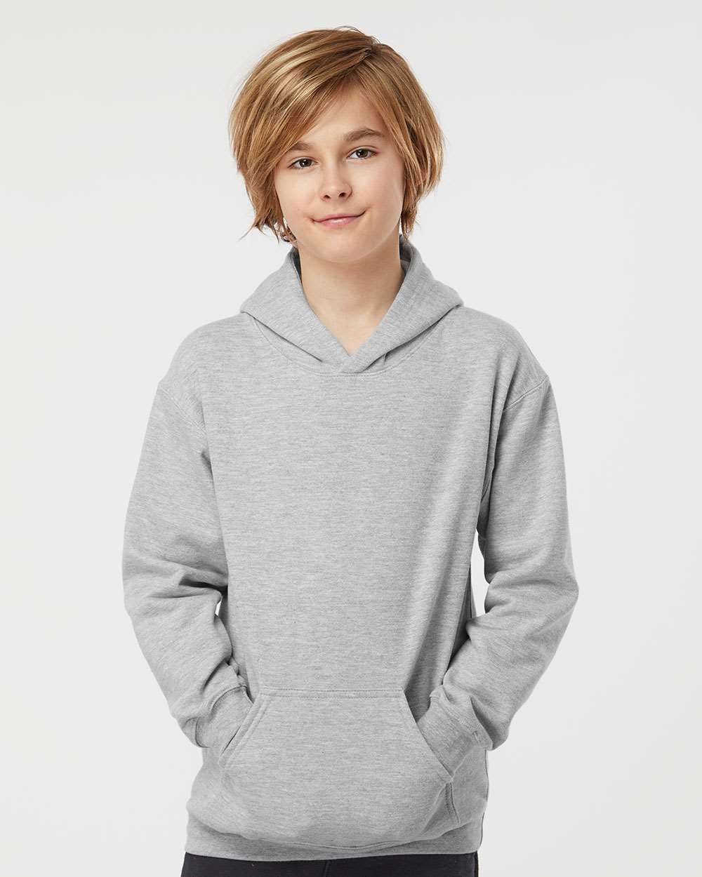 Youth polyester hoodie hot sale